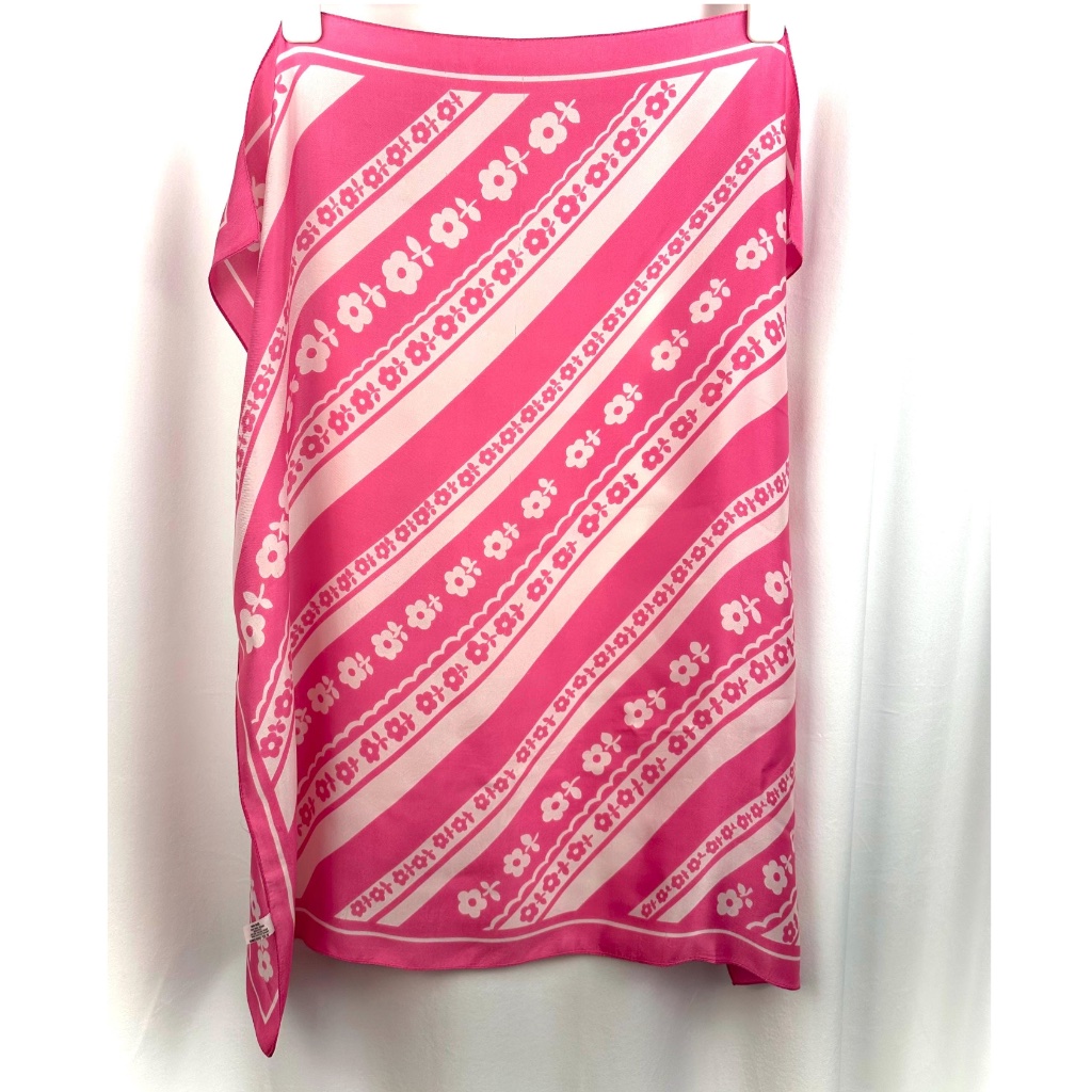 Vintage ‘St Michael Exclusively For Marks And Spencer’ Pink Floral - Italy